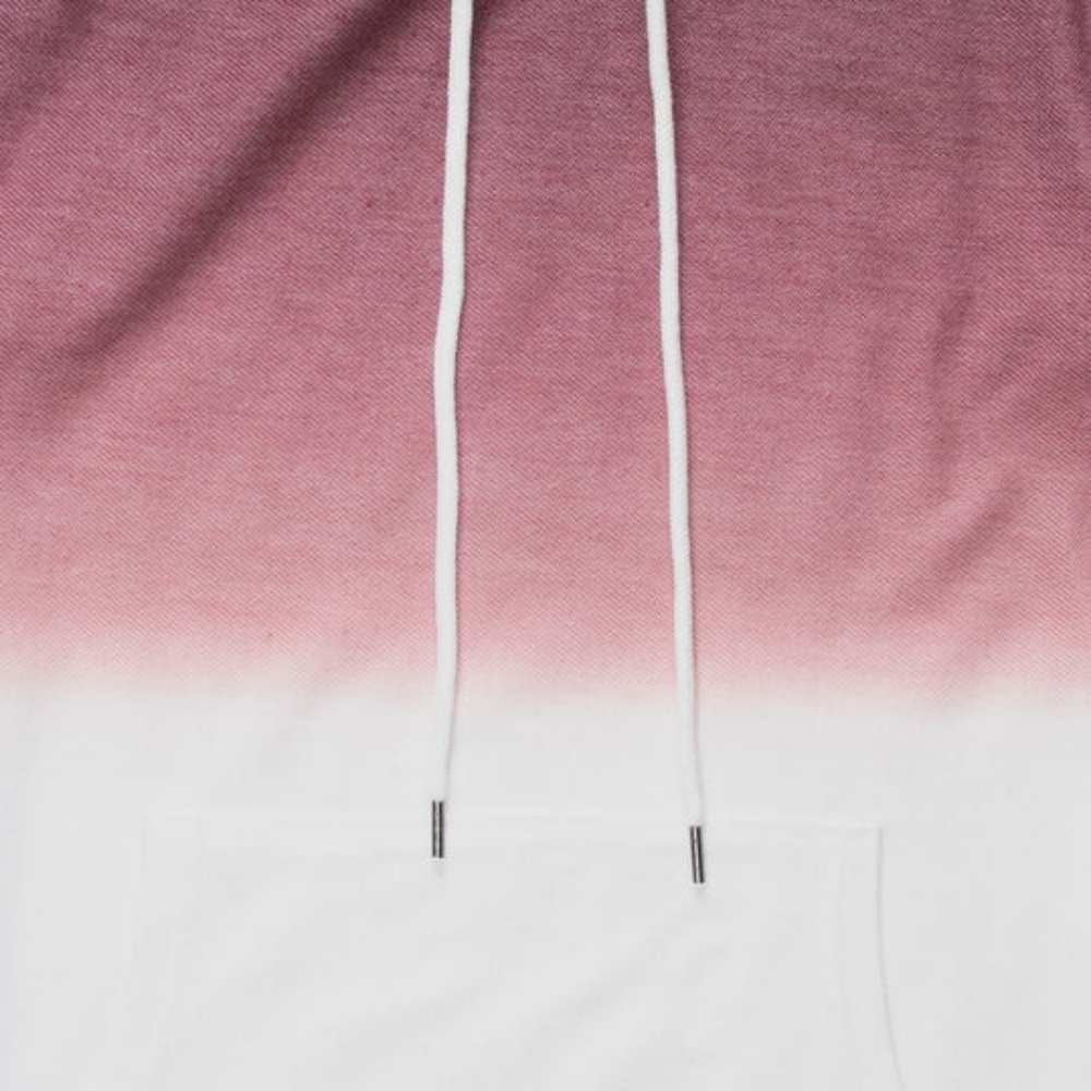#14 New Elwood Ombre Burgundy Mens Hoodie - Picture 2 of 2